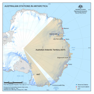 Australian Stations in Antarctica