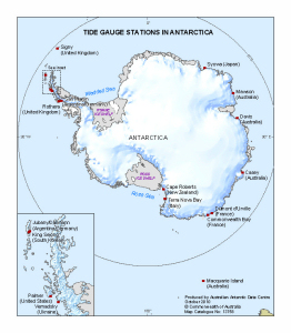 Tide Gauge Stations in Antarctica