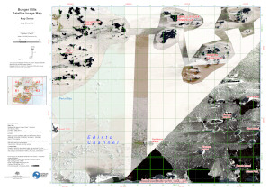 Bunger Hills Satellite Image Map - Map Series - Map Sheet: A2