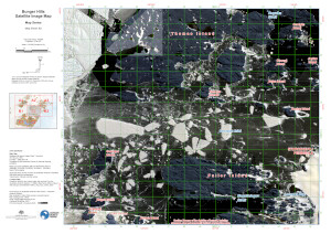 Bunger Hills Satellite Image Map - Map Series - Map Sheet: B2