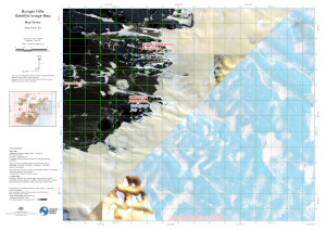 Bunger Hills Satellite Image Map - Map Series - Map Sheet: B3
