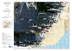 Bunger Hills Satellite Image Map - Map Series - Map Sheet: C2