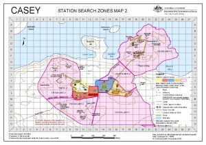 Casey: Station Search Zones Map 2