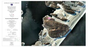 Bechervaise Island Penguin Colonies : Orthophoto map