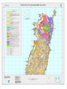 Geology of Macquarie Island - North