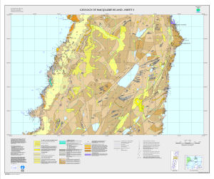Geology of Macquarie Island - Sheet 3