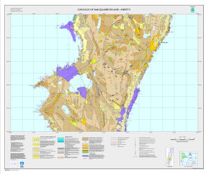 Geology of Macquarie Island - Sheet 5