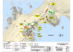 Annex B: Macquarie Island Spill Risk Assessment Map<br>
Land and Marine-Based Spills