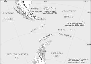 Antarctic Peninsula and Southern Tip of South America