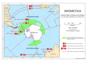 Antarctica : Antarctic Search and Rescue Coordination and Long Range Identification and Tracking (LRIT)