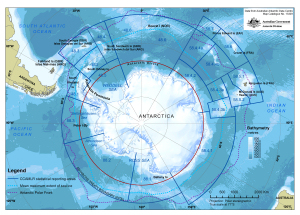 Antarctica and the Southern Ocean with CCAMLR Statistical Reporting Subareas