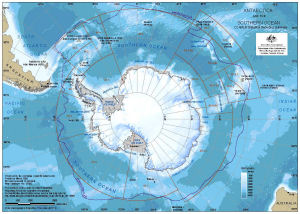 Antarctica and the Southern Ocean : CCAMLR statistical reporting subareas [A4]