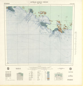 Sheet SQ 40-41/14, Law Promontory,  Australian Antarctic Territory,  Kemp Land [SQ 39-40/16]