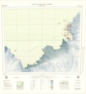 Sheet SQ 49-50/9, Vincennes Bay, Australian Antarctic Territory, Wilkes Land