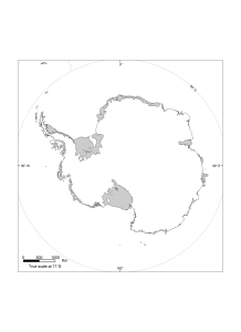 Antarctica [Black and white A4]