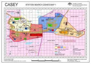 Casey: Station Search Zones Map 1