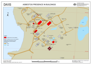 Davis: Asbestos presence in buildings