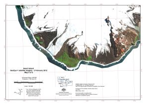 Heard Island, GeoEye satellite imagery - 2 February 2012, Map 5 of 5