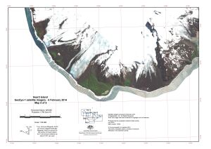 Heard Island, GeoEye satellite imagery - 6 February 2014, Map 5 of 5
