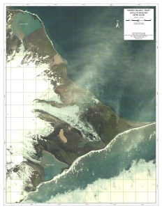 Heard Island - East : satellite image map