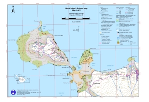 Heard Island - Science Map 1 of 5