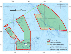 Heard Island and McDonald Islands Marine Reserve<br>
Amendment to boundary