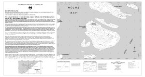 Bechervaise Island [Penguin Colonies : Topographical map]