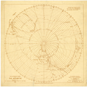 Antarctic - Navigational chart