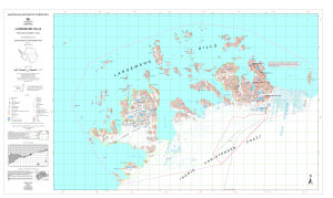 Larsemann Hills : environmental management map