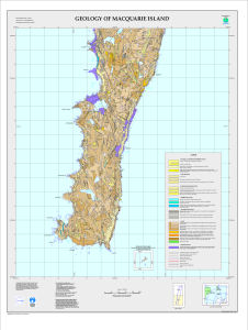 Geology of Macquarie Island - South