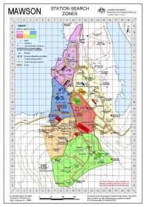 Mawson: Station Search Zones
