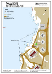 Mawson: Tide Gauge Location