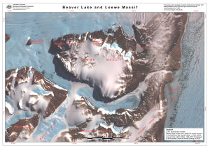 Beaver Lake and Loewe Massif