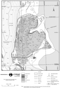 Taylor Rookery Specially Protected Area No.1 topographical map (A4)