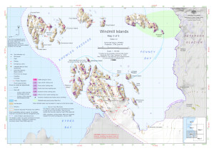 Windmill Islands : Map 3 of 5